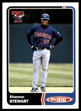 Shannon Stewart 2003 Topps Total #230 Blue Jays MLB READ FREE SHIP AutographDen