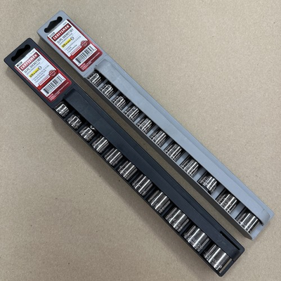 #ad #ad Craftsman USA NOS 3 8” Drive 6 Pt Socket Sets SAE amp; Metric 34463 34464 $89.99