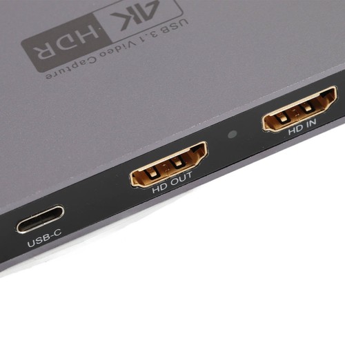HC868 Video Capturing Card 4K 60Hz HDR USB 3.0 1080P 3.5mm Cam Link Car FY - Afbeelding 3 van 22