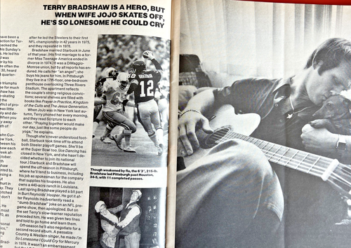 Neil Diamond, PEOPLE MAGAZINE, 1/22/79, Lee Marvin, Terry Bradshaw, Lucie Arnaz - Picture 7 of 12