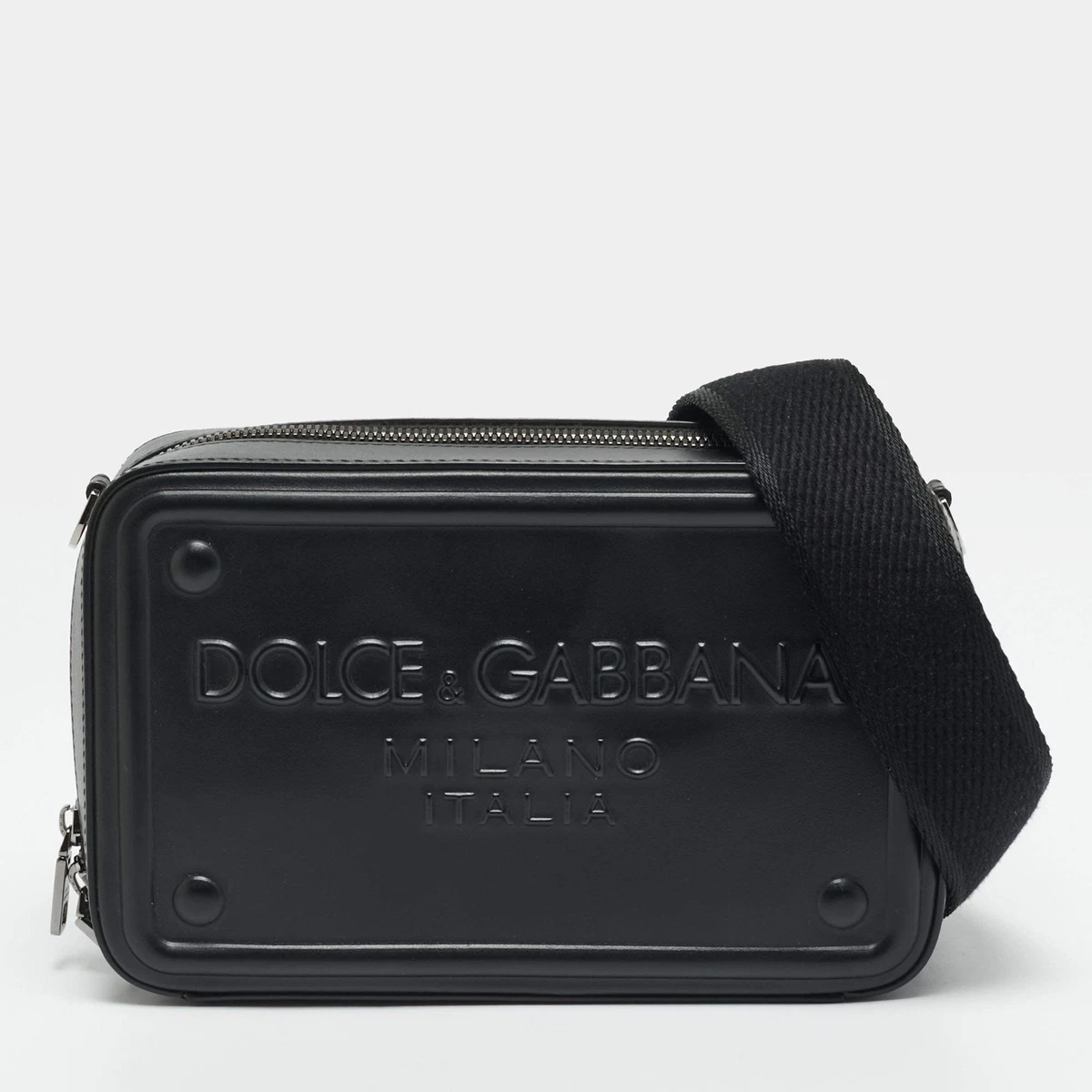 Dolce&Gabbana Leather Black Bags for Men for sale | eBay
