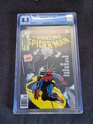 The Amazing Spider-Man #194 CGC 8.5 - 1st Appearance of Black Cat - Key Issue!