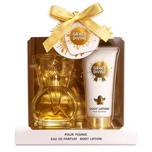 Grace Divine Pour Ensemble Cadeau Parfum Femme 100ml + Lotion du corps