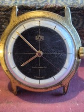 Vintage UMF Ruhla Watch Mens Spares Or Repair.