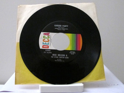 45 RECORD - RICKY NELSON - GARDEN PARTY