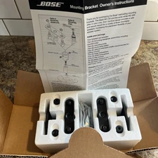 BOSE WC-5B Black Wall/Ceiling Mounting Kit For Accoustimass Speakers NOB