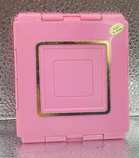 Small Folding Mirror for Travel, Small Pocket Mirror-Handheld, Pink