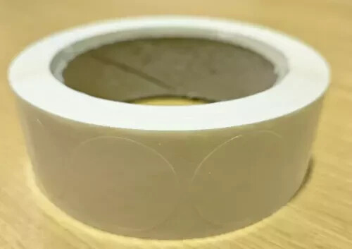 Clear Seals / Labels (Stickers) 40mm diameter Peelable or Permanent Adhesive - Picture 2 of 6
