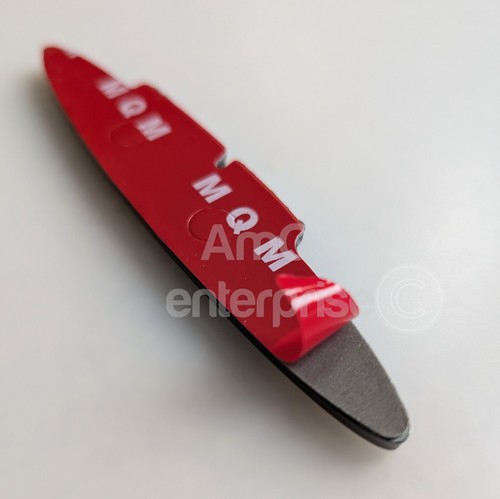 Gloss Black/Red Rear Tailgate Badge for Mini Cooper Works JCW 135cm R52-R56 R57 - Picture 4 of 4