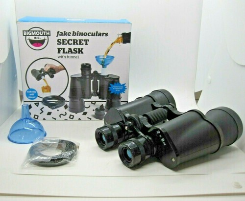 Binoculares falsos Big Mouth frasco secreto con embudo soporte para bebidas líquidas 16 oz - Imagen 1 de 12