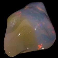 Natural Welo Fire Ethiopian Opal Polished Rough Gemstone 2.8 Ct 13X9X7mm GC33623