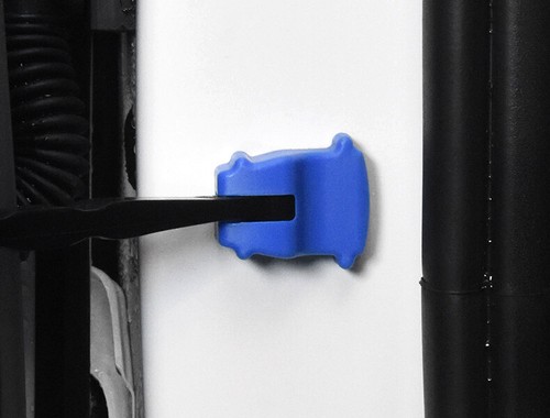 Blue Matte Door Buckle Protection Cover Trim 4PCS For Hyundai Elantra 2021-2023 - Picture 5 of 16