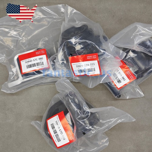 OEM 4PCS Engine Motor & Trans Mount For 2002-2006 Honda CR-V 2.4L Automatic - Picture 4 of 4