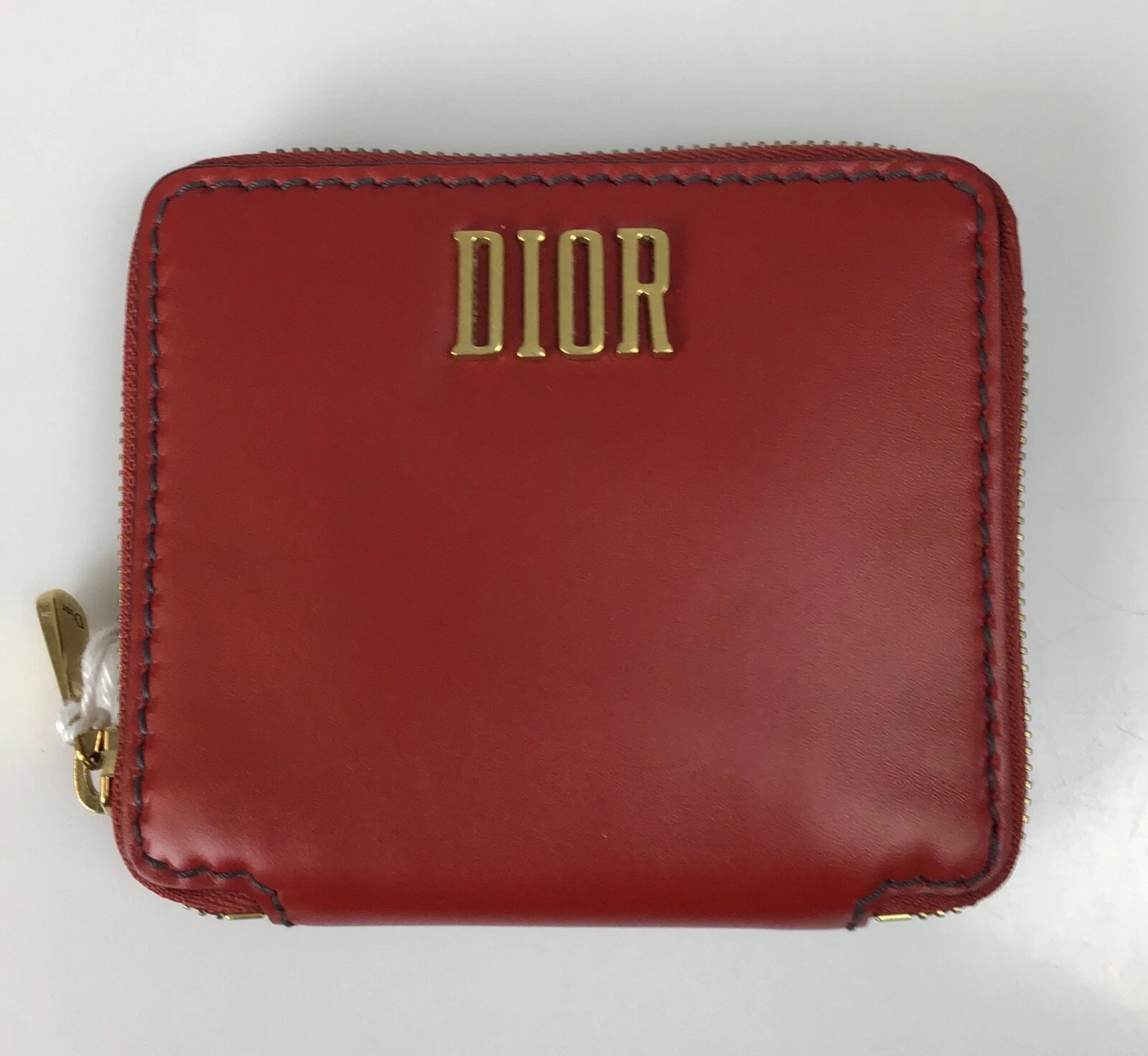 Portefeuille femme logo Christian Dior fermeture éclair ronde Dior S3009CVQZ