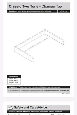 drawers with baby changer top