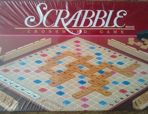1989 Scrabble Crossword Board Game MB Milton Bradley Brand New Sealed - Picture 2 of 4