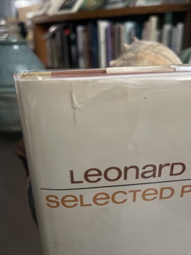 LEONARD COHEN SELECTED POEMS 1956-1968 scarce HCDJ NF - Picture 17 of 17