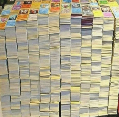 EPIC POKEMON CARD LOT 500+ CARDS! Large Variety Card Bundle! Birthday Gift!