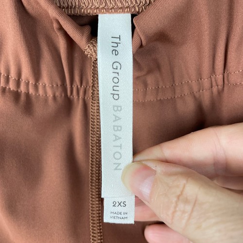Aritzia Babaton Hose XXS braun Pull On Knöchel Stretch Komfort Karriere Freizeit - Bild 2 von 10
