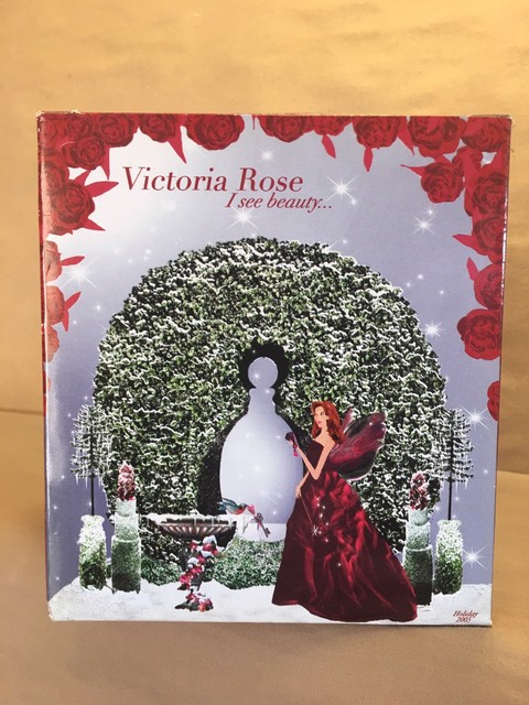 Victoria Rose Fairy Garden Water Globe Nordstrom Holiday 2005 I