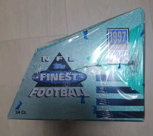 1997 Topps Finest Football Series 1 Hobby Box 24 Packs Factory Sealed #2 - Picture 3 of 6