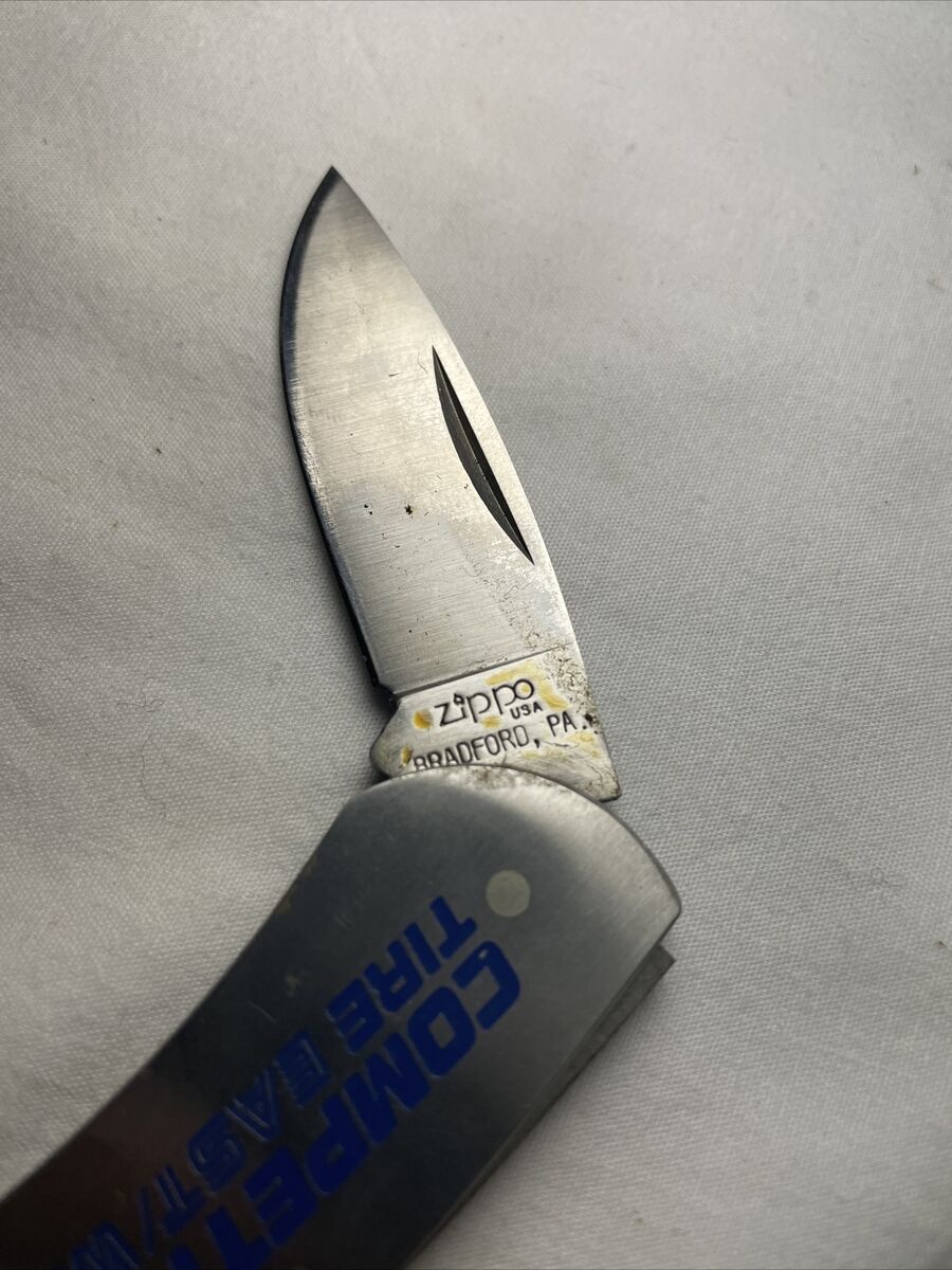 Vintage Zippo Bradford PA Stainless Pocket Knife Vintage Zippo Bradford PA Stainless Pocket Knife