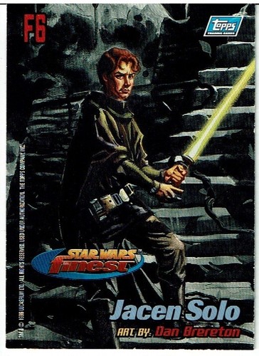 STAR WARS FINEST EMBOSSED CARD F6 - Picture 2 of 2