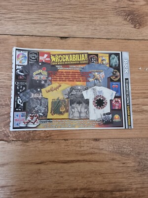 TNEWM83 WERBUNG 5X8 ROCKABILIA.COM: IHRE MUSIK-MERCHANDISE-QUELLE.