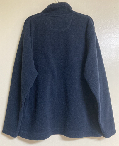 Women's Fleece Pullover Top Size LT Long Sleeve 2 Pockets 1/4 Zip St John's Bay - Picture 4 of 18