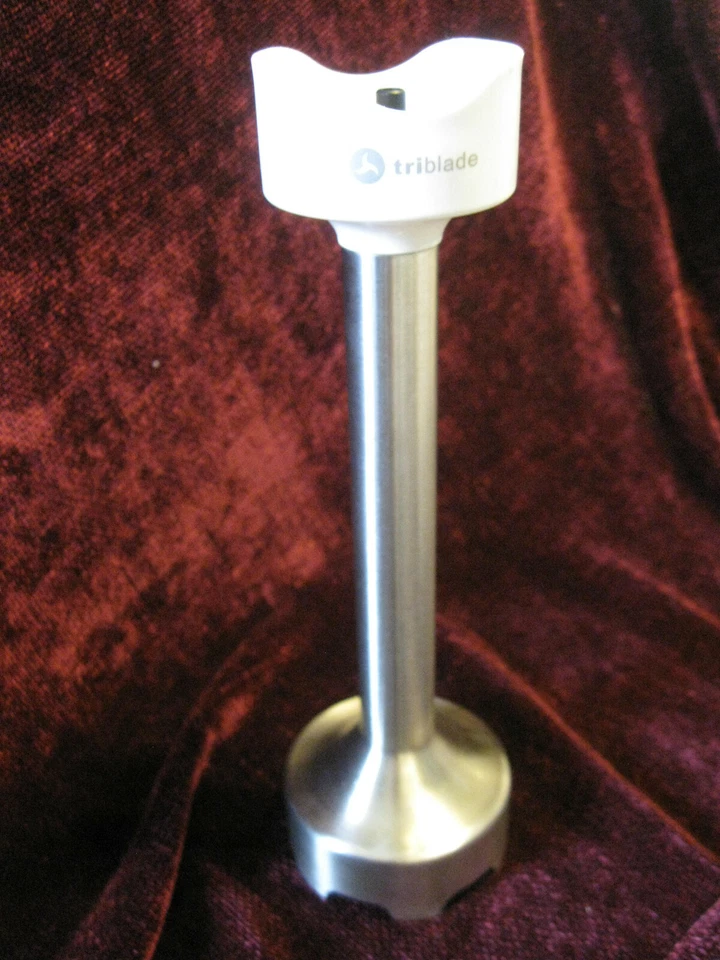 Liquidificador manual Kenwood triblade aço inoxidável acessório de substituição HB710 e outros muito bom estado - Imagem 2 de 3