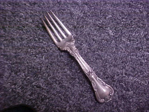 Gorham Sterling Silver CHANTILLY Baby Fork No Mono