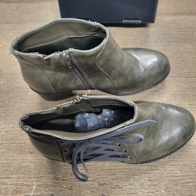 Rawan Women's Boots Sz 10W RSH-2060 Remi Fashion Shoes Green
