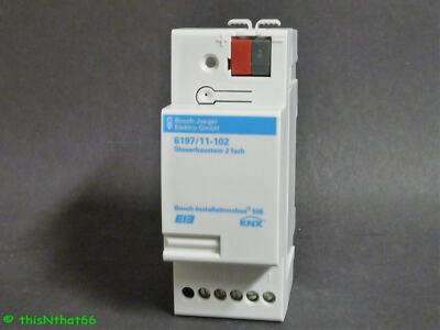 Busch-Jaeger 6197/11-102 EIB KNX Steuerbaustein 2fach ABB SB/S 2.3