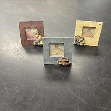 3 Boyds Bears Mini Noah's Ark Frame Packy  Dermah, The Ark ,Stretch  Skyee