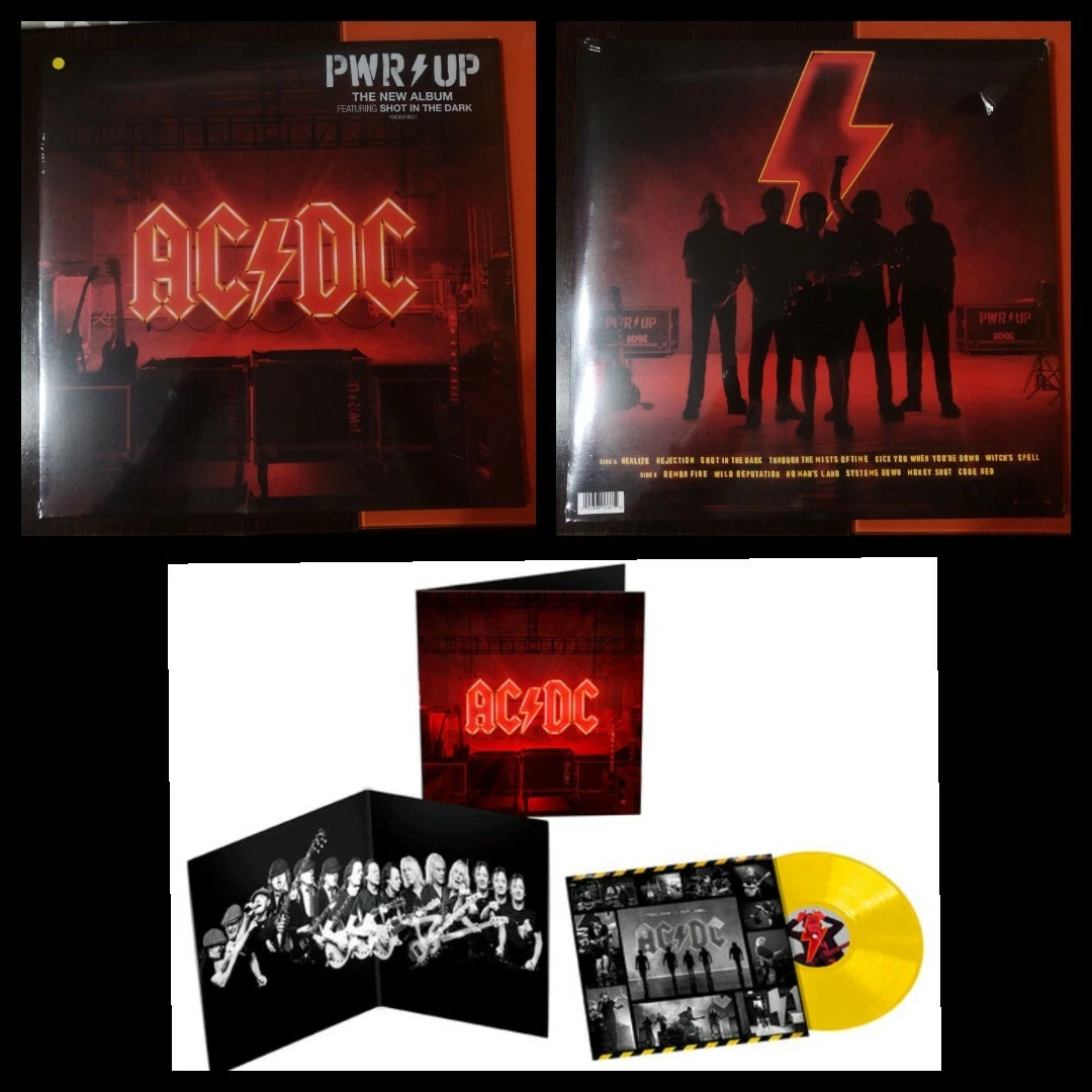 AC/DC - Power Up - PWR/UP - Vinilo Lp Amarillo Yellow Limitado ac DC acdc