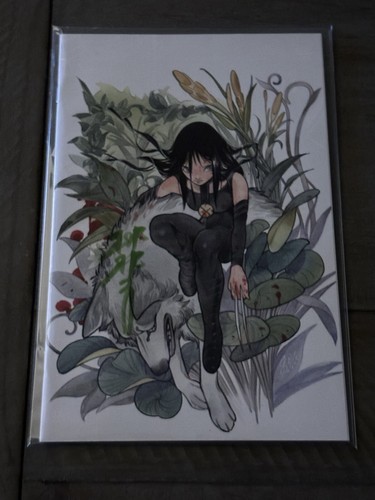 NYX #1 PEACH MOMOKO X-23 BLOODY VIRGIN VARIANT LTD 700 W/COA NM AUTO SIGNED - Picture 2 of 4