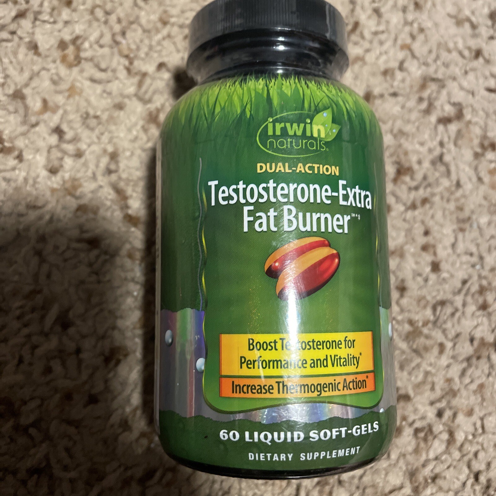 Irwin Naturals, in TestosteroneExtra Fat Burner, 60 Count, EXP 8/1/2023 710363596767 eBay
