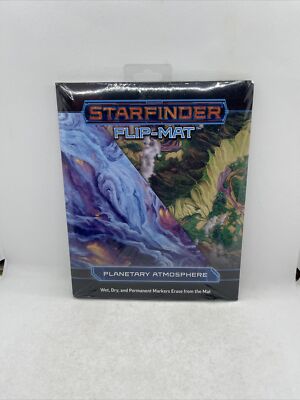 Starfinder Flip-Mat: Planetary Atmosphere NEW FREE SHIPPING