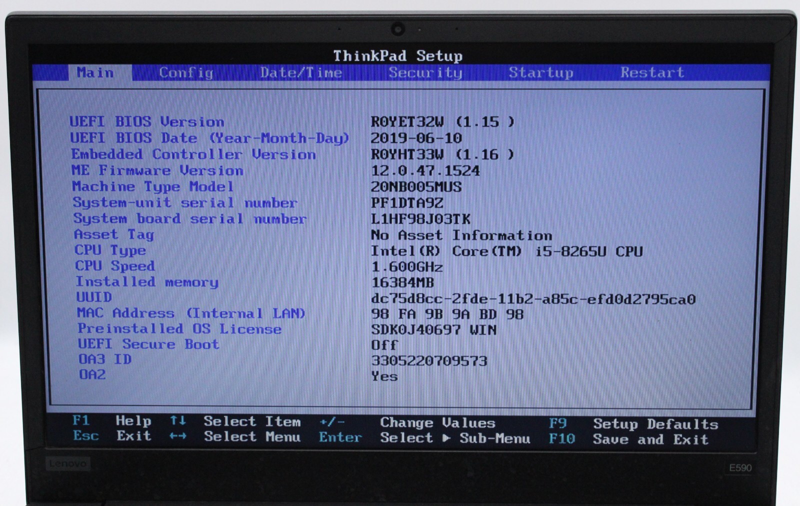 lenovo-thinkpad-e590-i5-8265u-1-6ghz-16gb-ram-no-ssd-os-parts-w-ac
