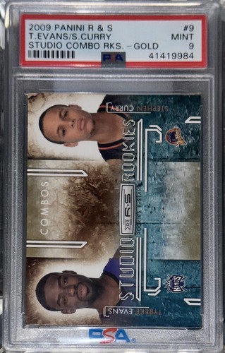 ๐ฅ2009 Stephen Curry PANINI R&S STUDIO ROOKIES PRIZM GOLD /500 PSA 9 No PSA 10s - Picture 17 of 21
