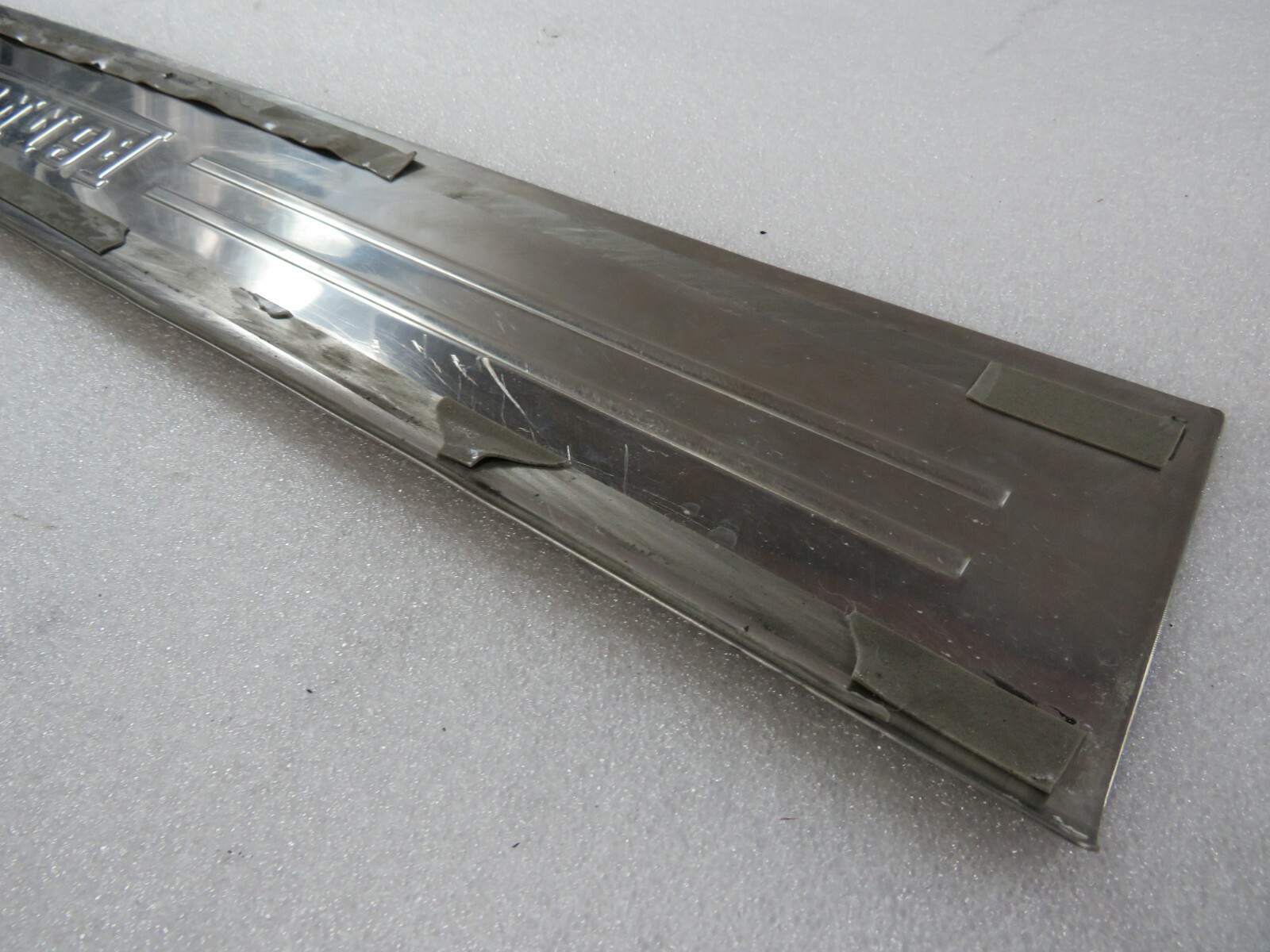 Ferrari FF, RH, Right, Door Step Plate, Stainless, Used, P/N 83315100
