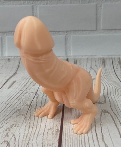 3D bedruckter Dickasaurus-Rex - unhöfliches Geschenk, lustig 3D, Hirsch, Henne, Penis, Hahn 10 cm - Bild 10 von 18
