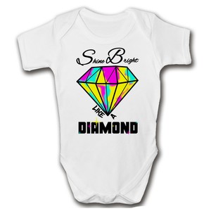 bright coloured baby grows