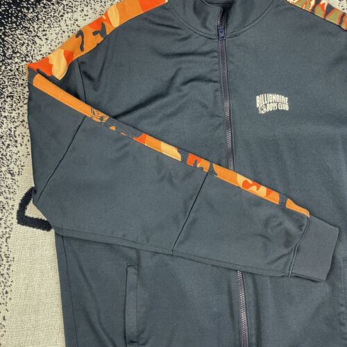 Billionaire Boys Club Navy Blue Full Zip Track Jacket Camo Camoflauge XXXL 3XL - Picture 2 of 13