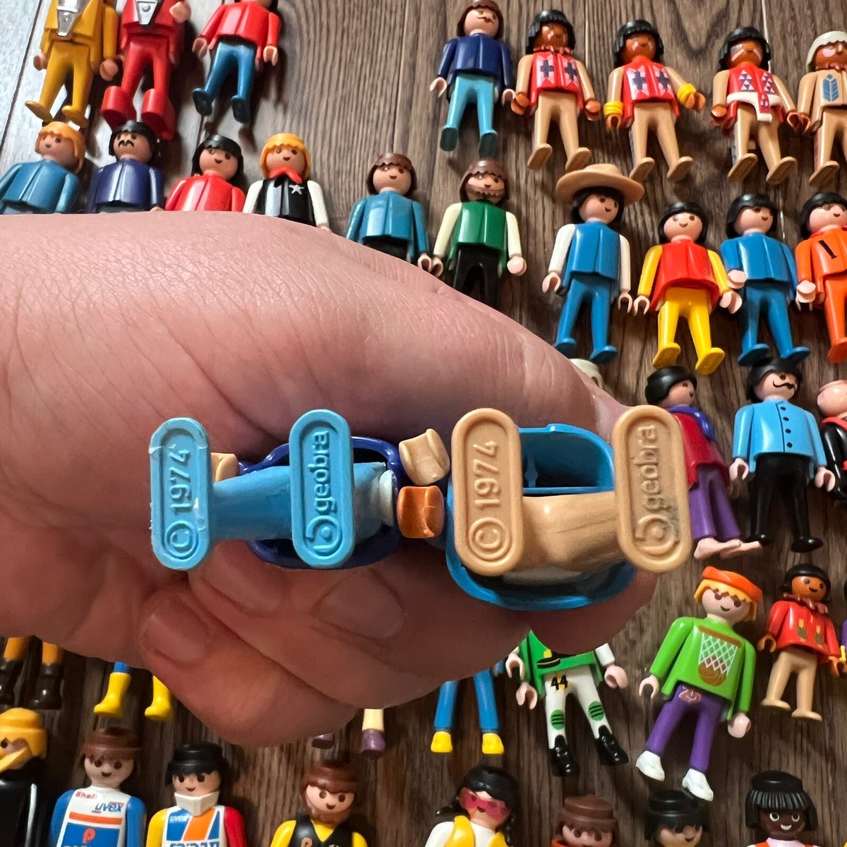 多彩なフィギュアと小物セット　geobra playmobile Vintage 80's 90's & 00's Playmobil (Geobra) Figures & Horses