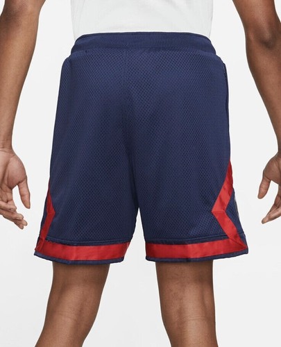 JORDAN PARIS SAINT-GERMAIN PSG DIAMOND MESH SHORTS NAVY DB6518 410 MEN'S Sz XL - Picture 3 of 15