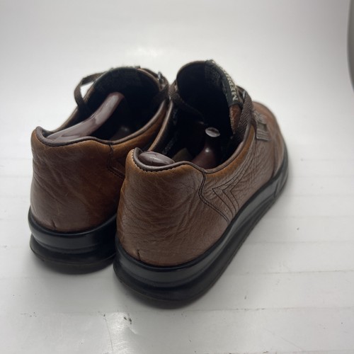 Mephisto Ladies 8 US Match Brown Grain Leather Walking Sneakers Portugal (READ) - Picture 3 of 16