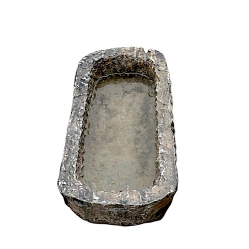 Vasca in Pietra Fioriera Fontana Giardino Design Garden Stone 60x40cm H 18cm - Imagen 1 de 3