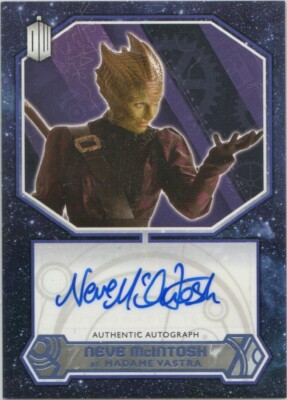 NEVE McINTOSH AS MADAME VASTRA #13/25 Autograph trading card- DOCTOR WHO 2015
