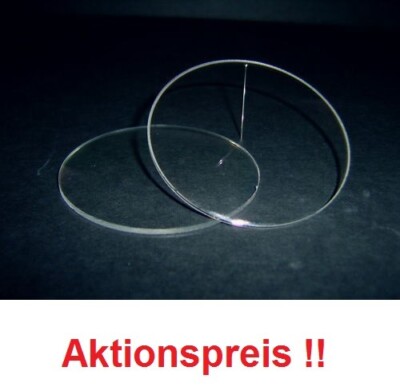 2 Kunststoff-Brillengläser 1,5 / 1,50 aus DEUTSCHLAND mit Hart-Super-ET -AKTION-